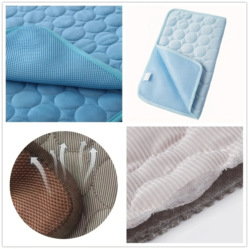 Cooling Pet Mat for Dogs & Cats – Breathable, Washable & Instant Relief