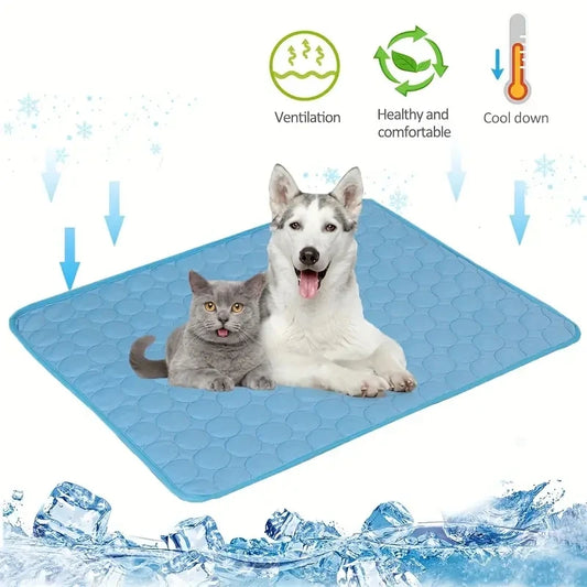 Cooling Pet Mat for Dogs & Cats – Breathable, Washable & Instant Relief